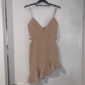 NWT Revolve NBD Asymmetrical Mini Dress with Cutouts